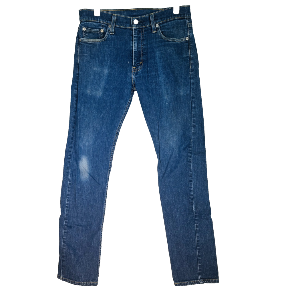 Levi’s 513 Men’s Jeans 29x32 Blue Denim Slim Straight Stretch Medium Wash